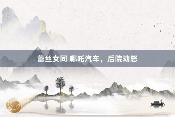 蕾丝女同 哪吒汽车，后院动怒